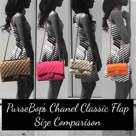 chanel cf size|Chanel Bag Size Comparison: Classic Flap vs Reissue.